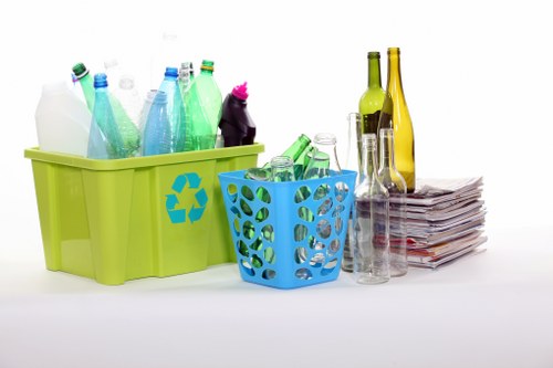 Recycling facilities processing waste in Cricklewood
