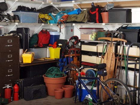 Satisfied clients after builders waste clearance